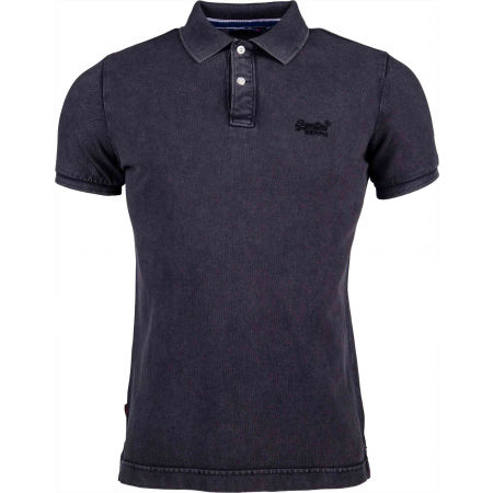 Superdry VINTAGE DESTROYED S/S PIQUE POLO